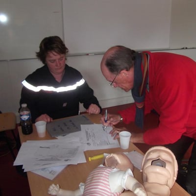 Formation Gestes Premiers Secours Avril 2012